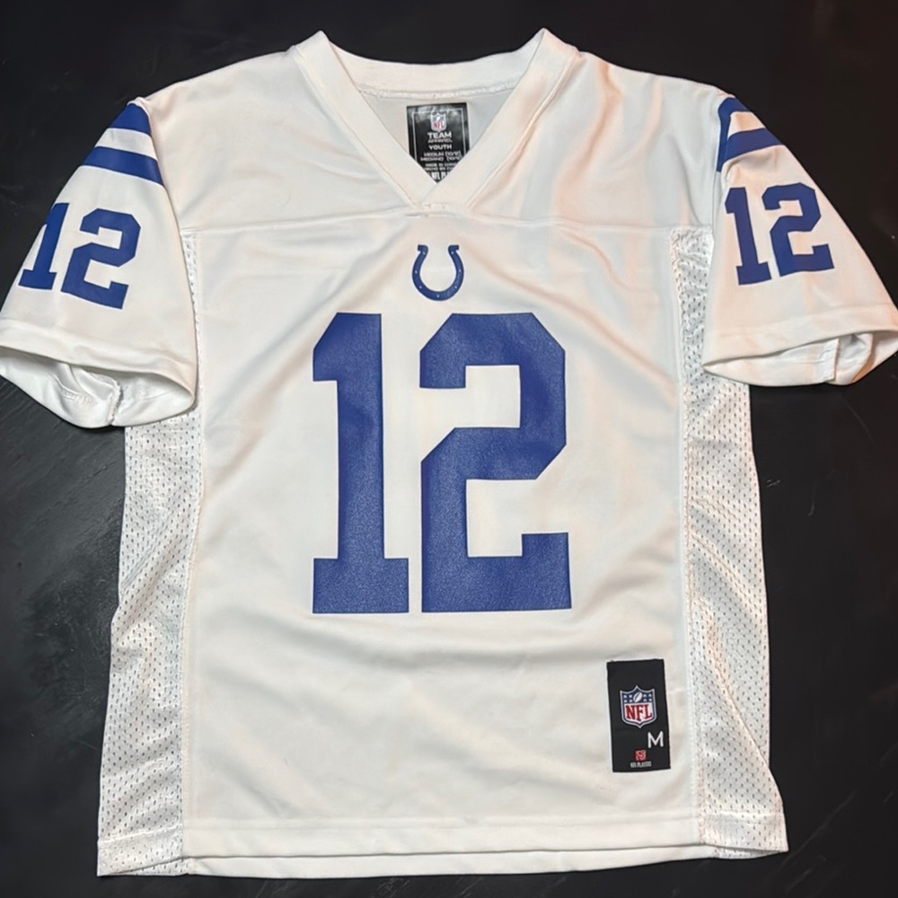 NFL Indianapolis Colts #12 LUCK Team Jersey size M